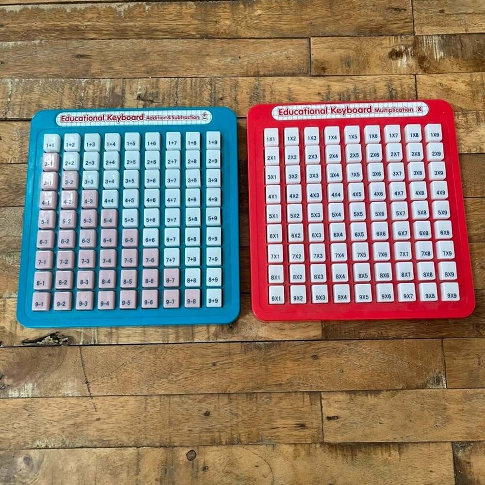 Educational Keyboard Math Machines Multiplication Addition & Subtraction